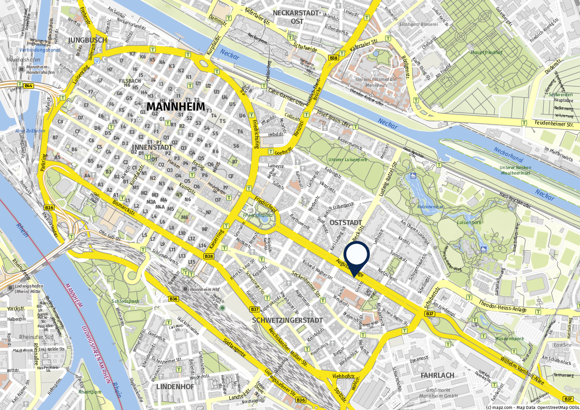 Epirus-Mannheim-Karte